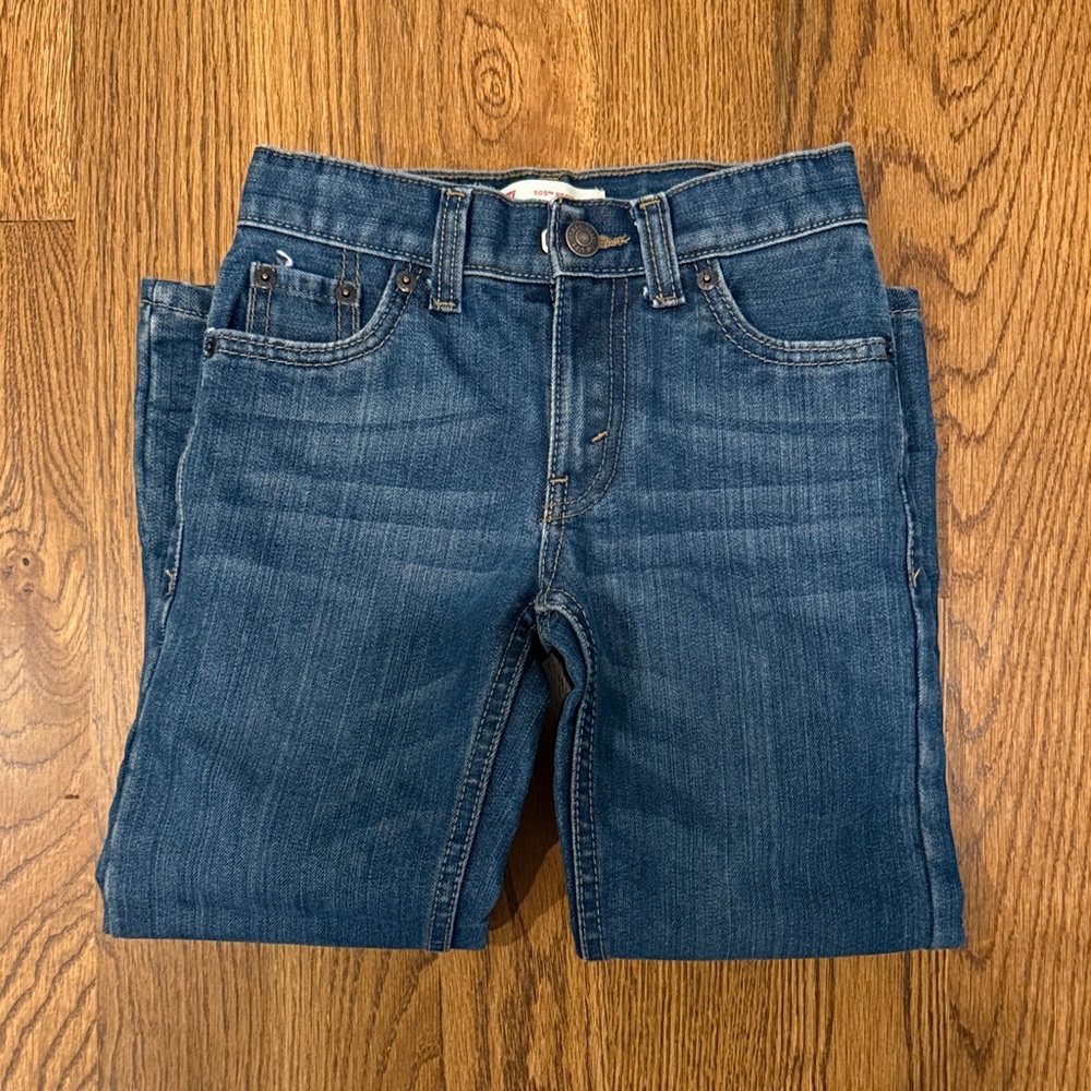 Levi's Dark Blue 505 Regular Jeans